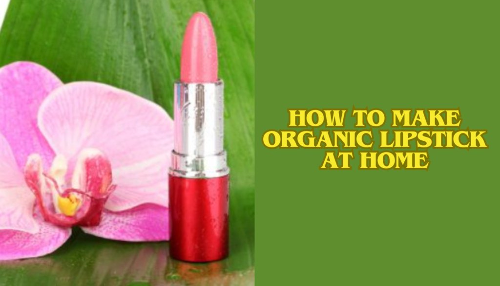 How to Make Organic Lipstick at Home